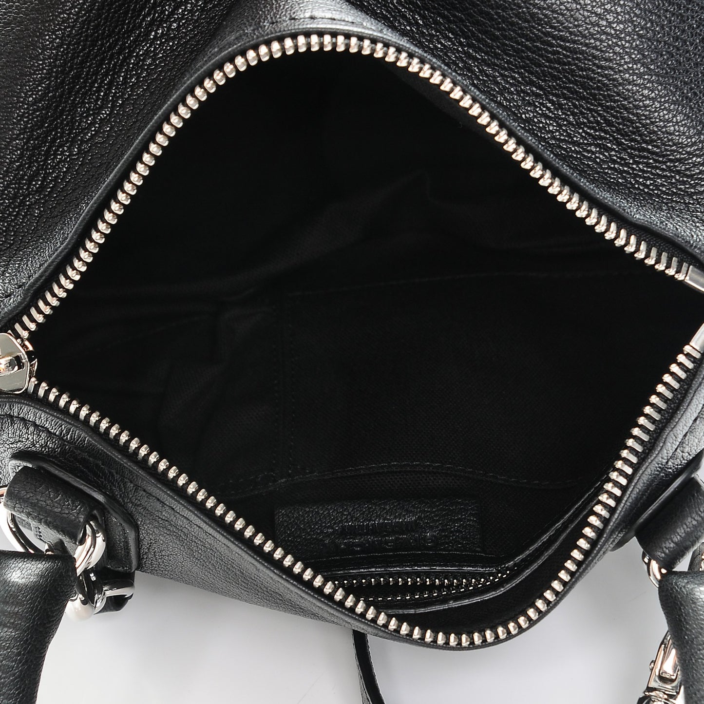 Sugar Goatskin Small Pandora Black