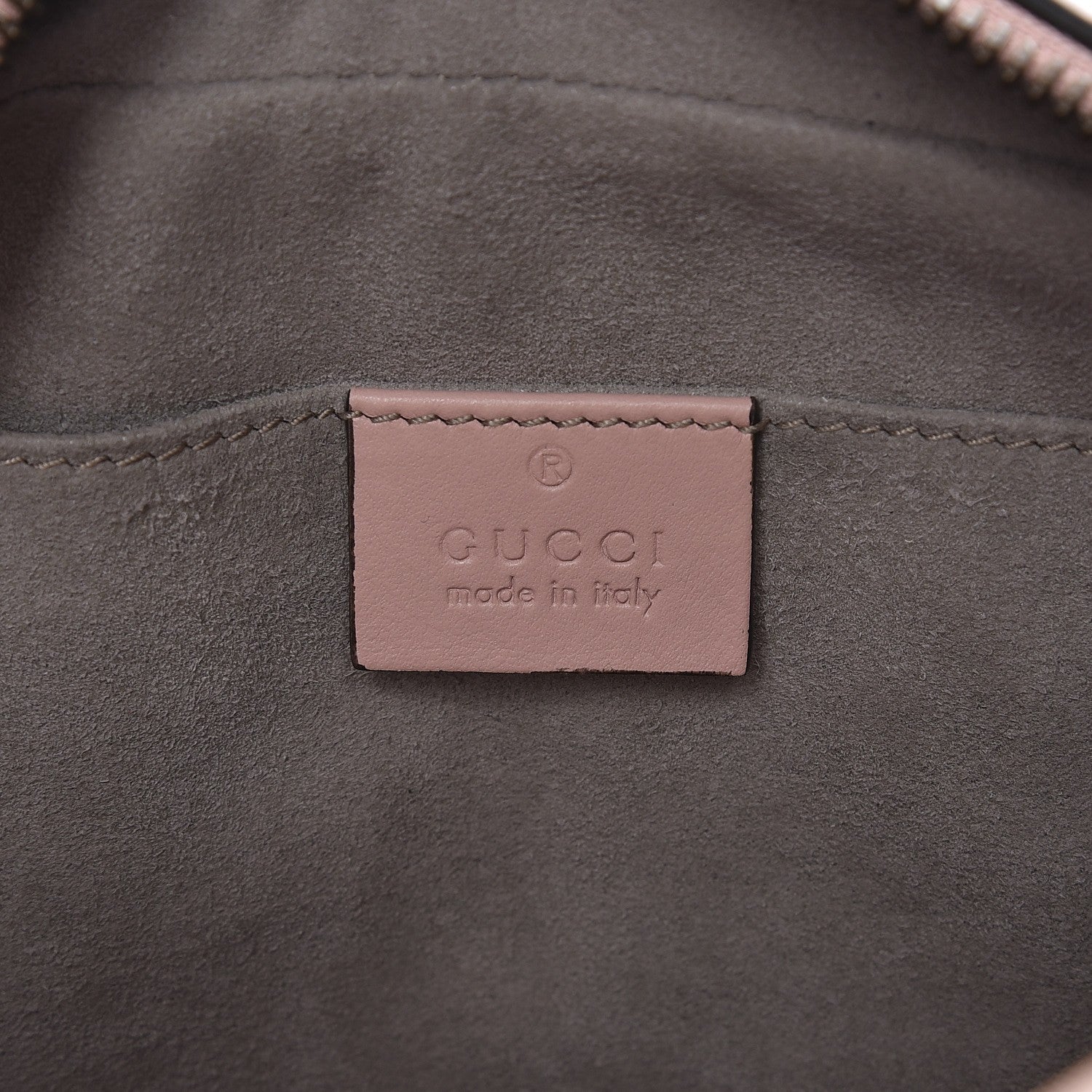 Gucci Calfskin Matelasse Small GG Marmont Chain Shoulder Bag Perfect Pink 6 of 7