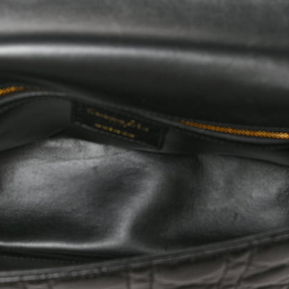 Christian Dior Calfskin Cannage Medium Caro Bag Black 5 of 10