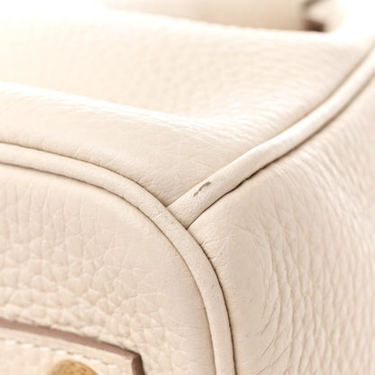 Hermes Taurillon Clemence Birkin 30 Craie 12 of 14