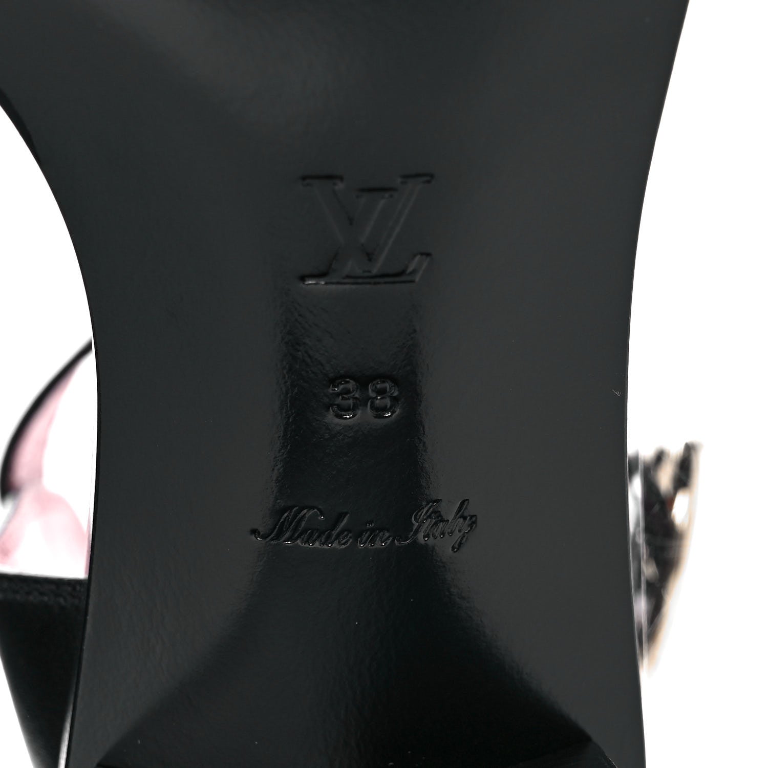 Louis Vuitton Calfskin Monogram Passenger Sandals 38 Black 6 of 8