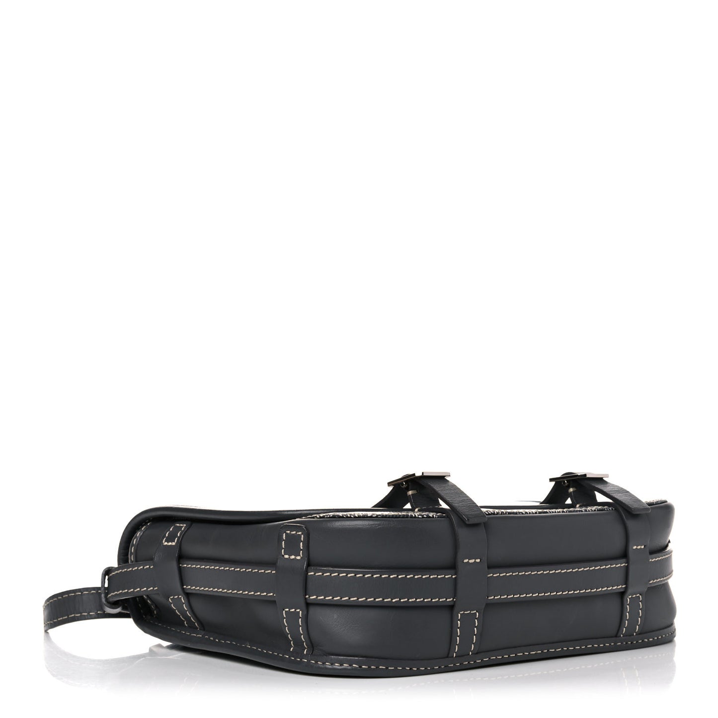Goyardine Belvedere PM Messenger Bag Grey
