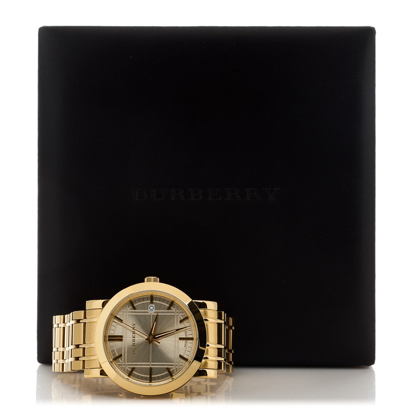 Stainless Steel 38mm Heritage Quartz Watch BU1393