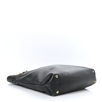 Salvatore Ferragamo Calfskin Tote Black 4 of 9