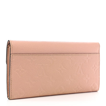 Louis Vuitton Empreinte Sarah Wallet NM Rose Ballerine 3 of 8