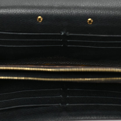 Louis Vuitton Monogram Pallas Wallet Black 5 of 8
