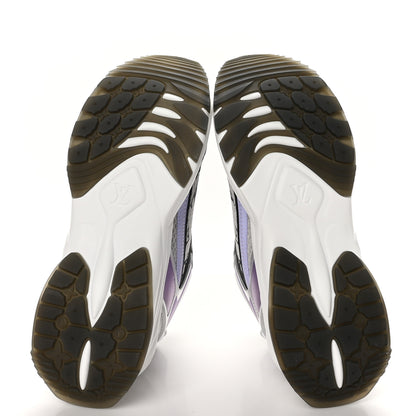 Louis Vuitton Monogram Calfskin Run 55 Sneakers 39.5 Lilac 7 of 10
