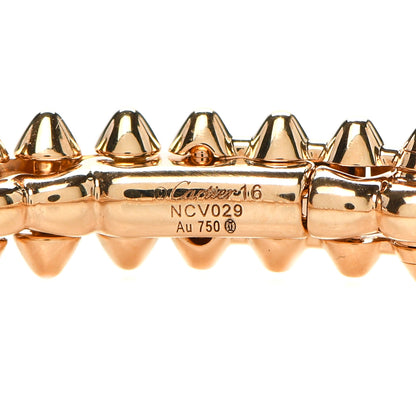 Cartier 18K Pink Gold Small Clash De Cartier Bracelet 16 4 of 7