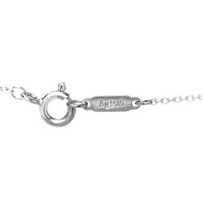 Tiffany Sterling Silver Crown Charm Necklace 4 of 4