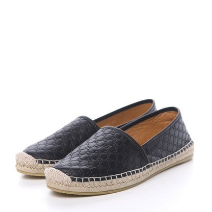 Gucci Microguccissima Signature Espadrilles 38.5 Black 3 of 9