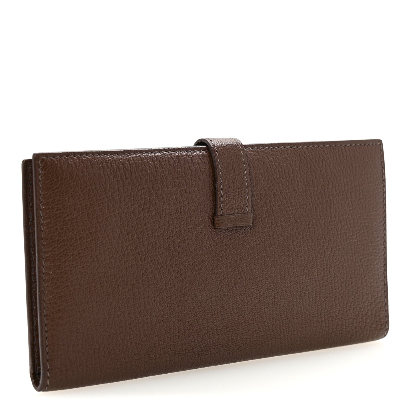 Chevre Mysore Bearn Gusset Wallet Havane