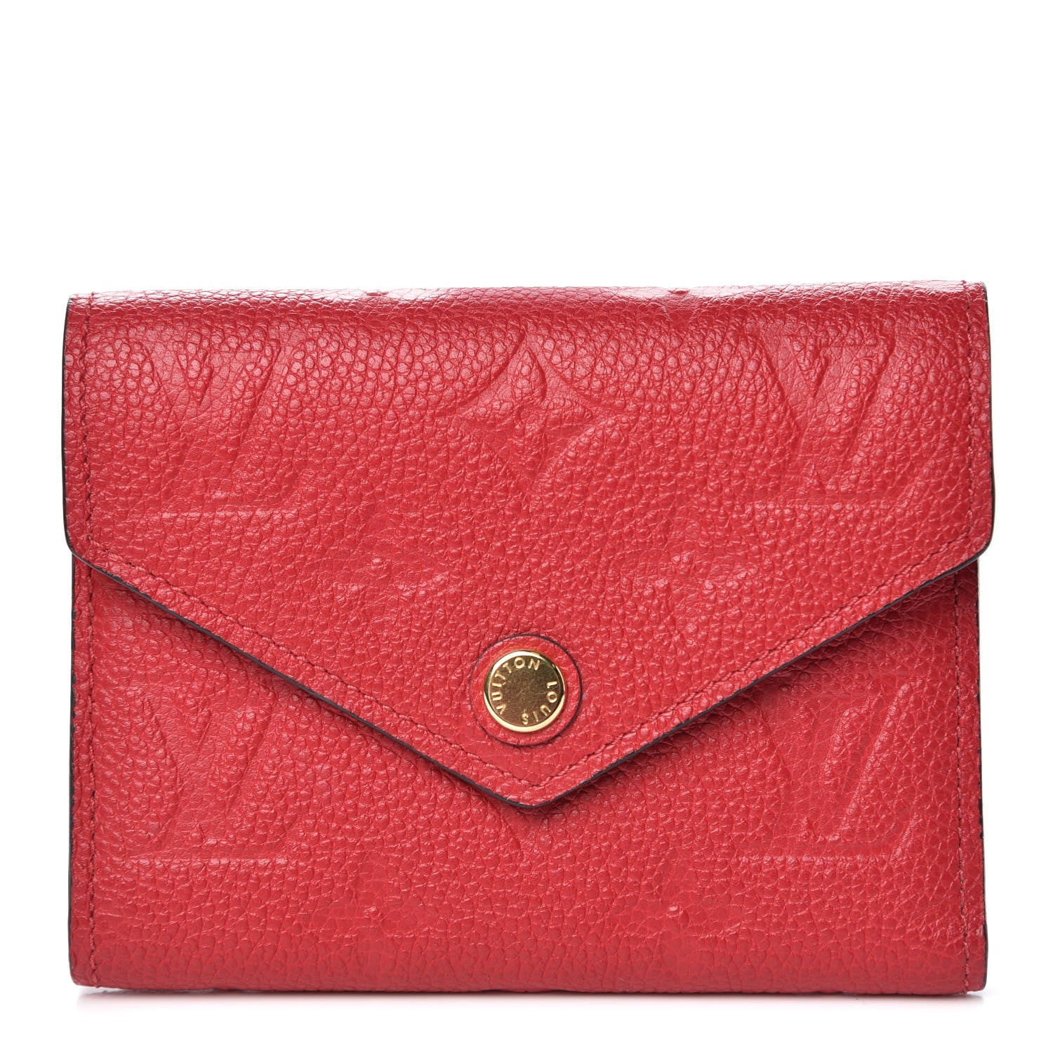 Louis Vuitton Empreinte Victorine Wallet Cherry 1 of 7