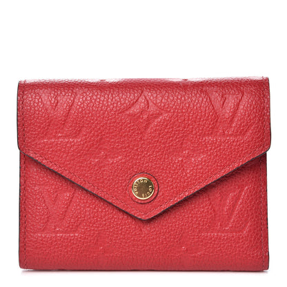 Louis Vuitton Empreinte Victorine Wallet Cherry 1 of 7
