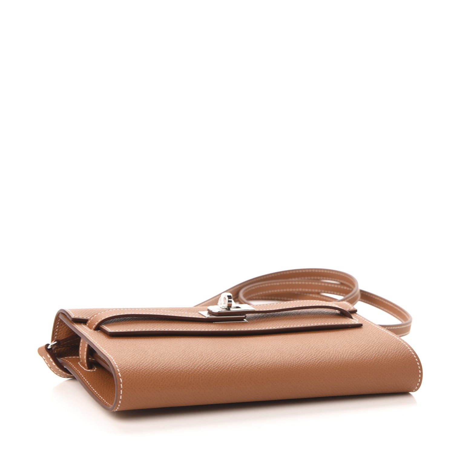 Hermes Epsom Kelly Wallet To Go Gold 4 of 10