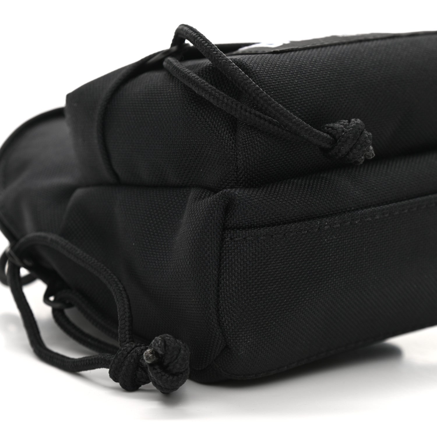 Balenciaga Recycled Casual Nylon Mini Oversized Backpack Black 10 of 11