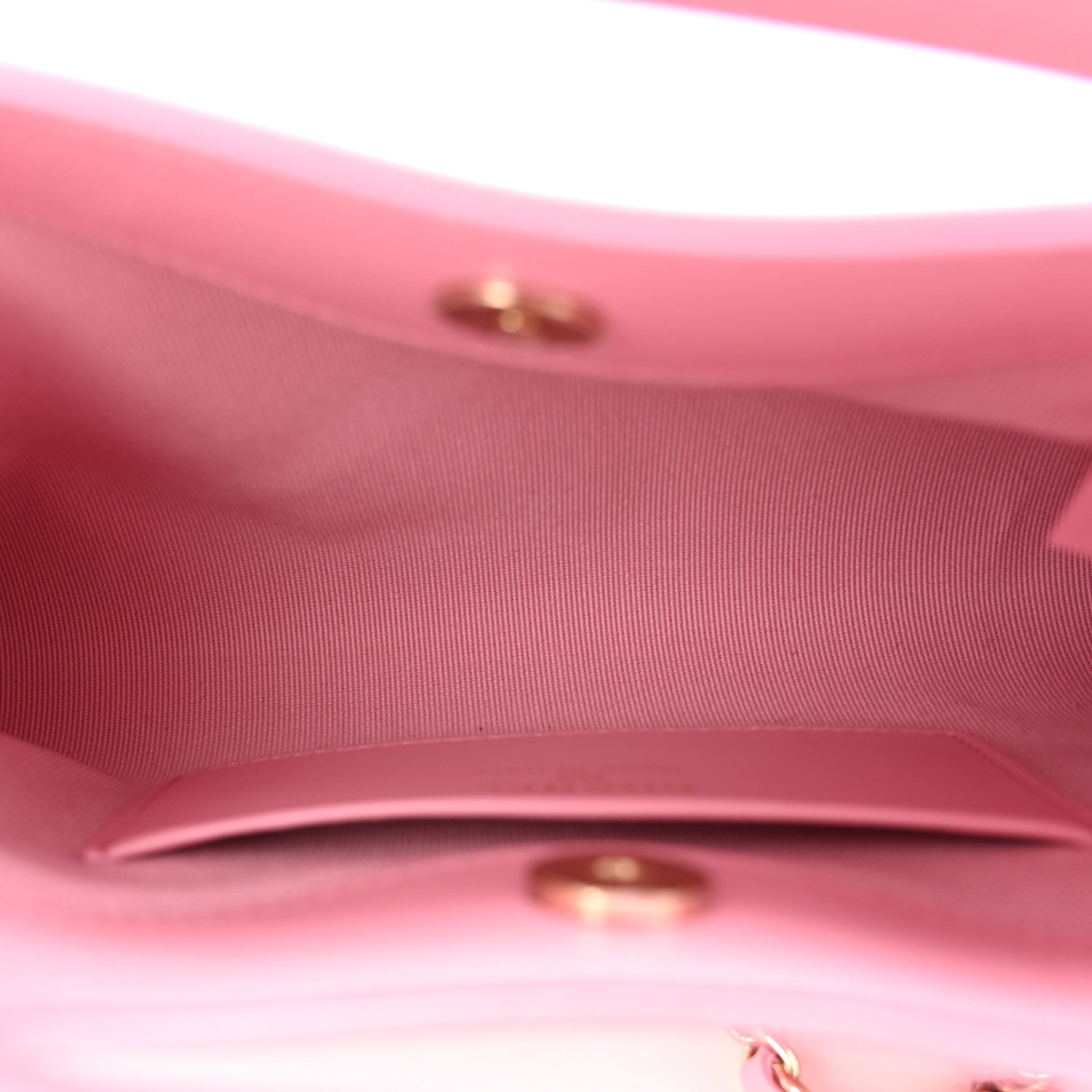 Chanel Shiny Lambskin Quilted Nano 31 Shopping Bag Pink 5 of 11