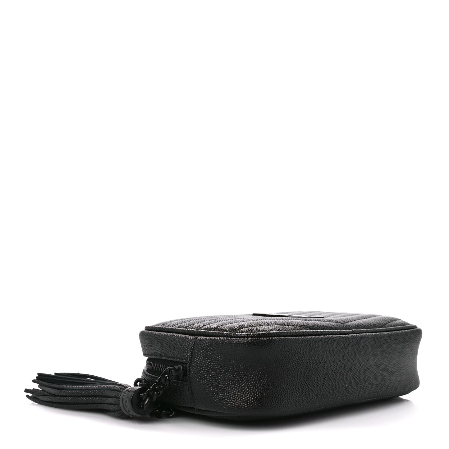 Grain De Poudre Matelasse Monogram Mini Lou Camera Bag Black