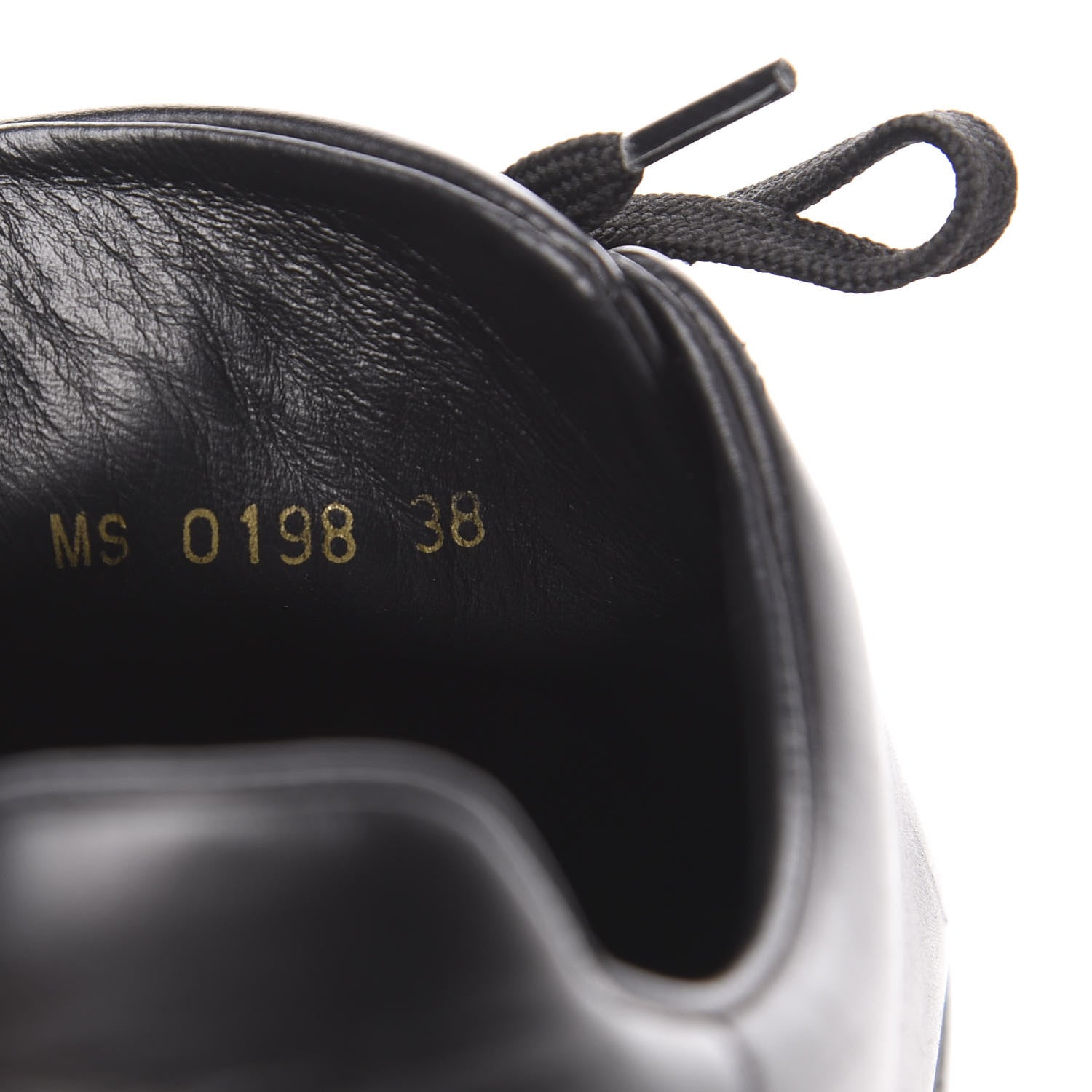 Louis Vuitton Calfskin Frontrow Sneakers 38 Black 9 of 13