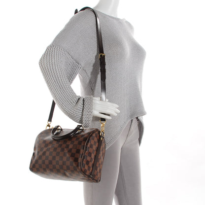 Louis Vuitton Damier Ebene Speedy Bandouliere 25 2 of 9