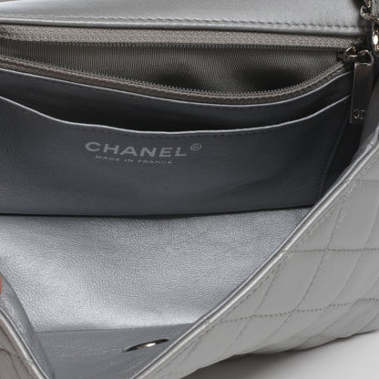 Chanel Lambskin Quilted Mini Flap Silver 6 of 8