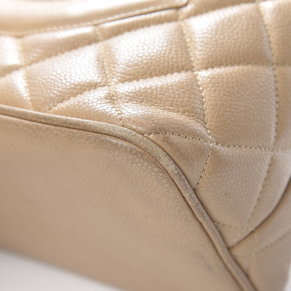 Chanel Caviar Quilted Medallion Tote Beige 10 of 16