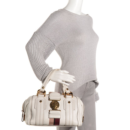 Gucci Leather Aviatrix Medium Boston White 2 of 7