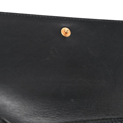 Saint Laurent Crocodile Embossed Monogram Phone Holder Crossbody Black 10 of 10