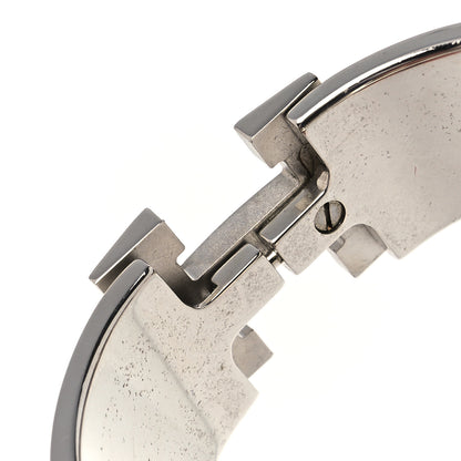 Hermes Enamel Wide Clic Clac H Bracelet PM Mango 5 of 6