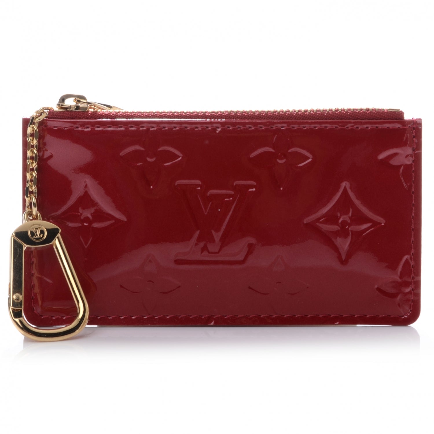 Louis Vuitton Vernis Key Pouch Pomme D'Amour 1 of 8