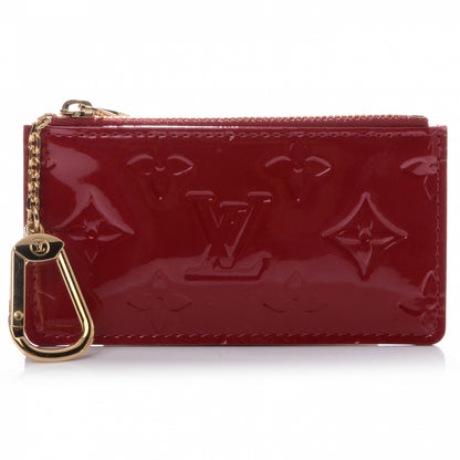 Louis Vuitton Vernis Key Pouch Pomme D'Amour 1 of 8
