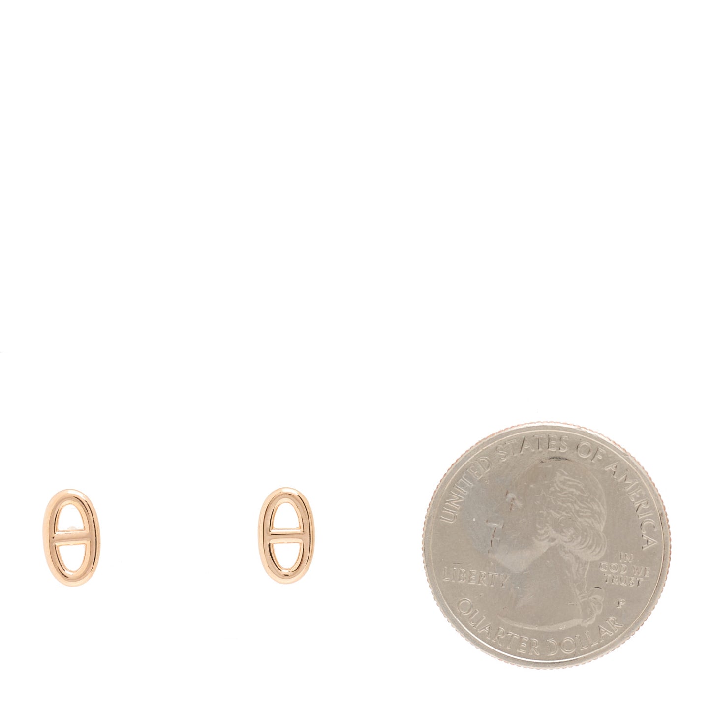 18K Rose Gold TPM Farandole Stud Earrings