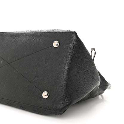 Louis Vuitton Mahina Beaubourg Hobo MM Black 10 of 12