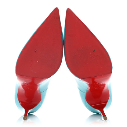 Christian Louboutin Patent So Kate 120 Pumps 37.5 Pacific 5 of 10