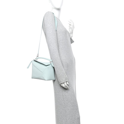 Loewe Calfskin Small Puzzle Edge Bag Frozen 2 of 9