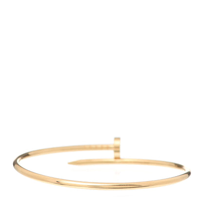 Cartier 18K Yellow Gold Small Juste Un Clou Bracelet 16 3 of 5