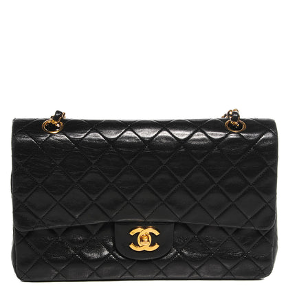Chanel Lambskin Medium Double Flap Black 1 of 11