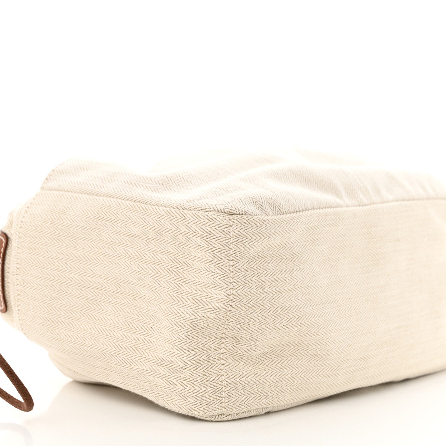 Canvas Barenia Fourbi 25 MM Pouch Naturel Fauve