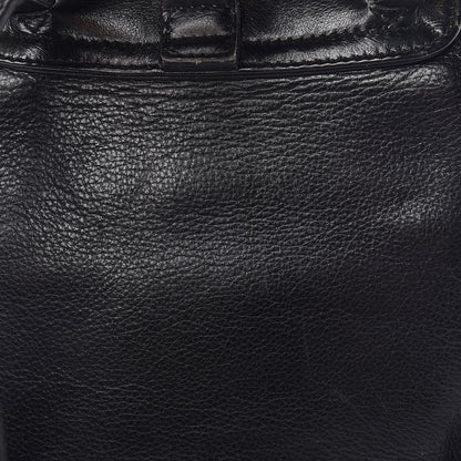 Gucci Calfskin Bamboo Backpack Black 10 of 14