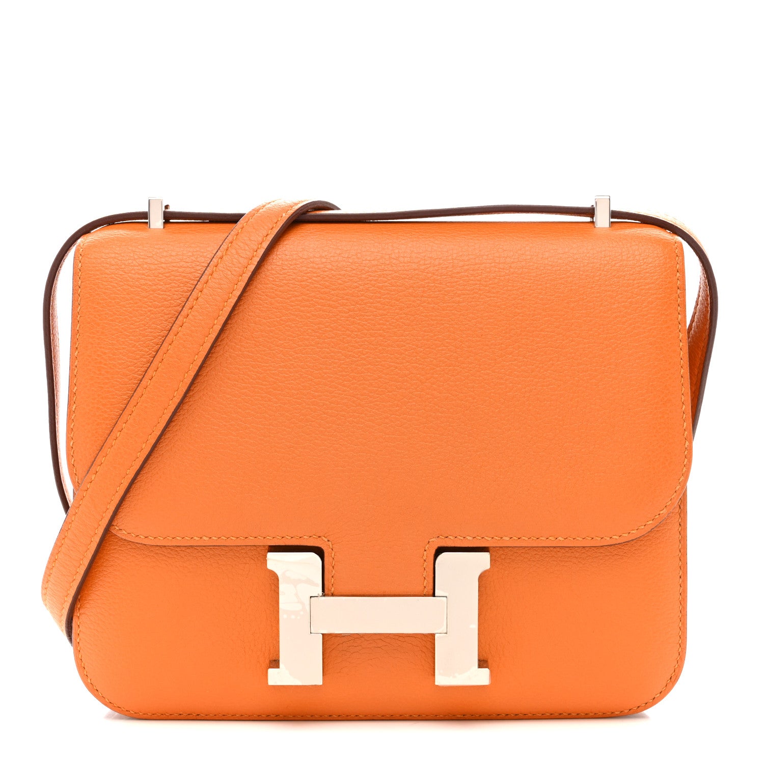 Hermes Evercolor Verso Constance 18 Abricot Terre Battue 1 of 12
