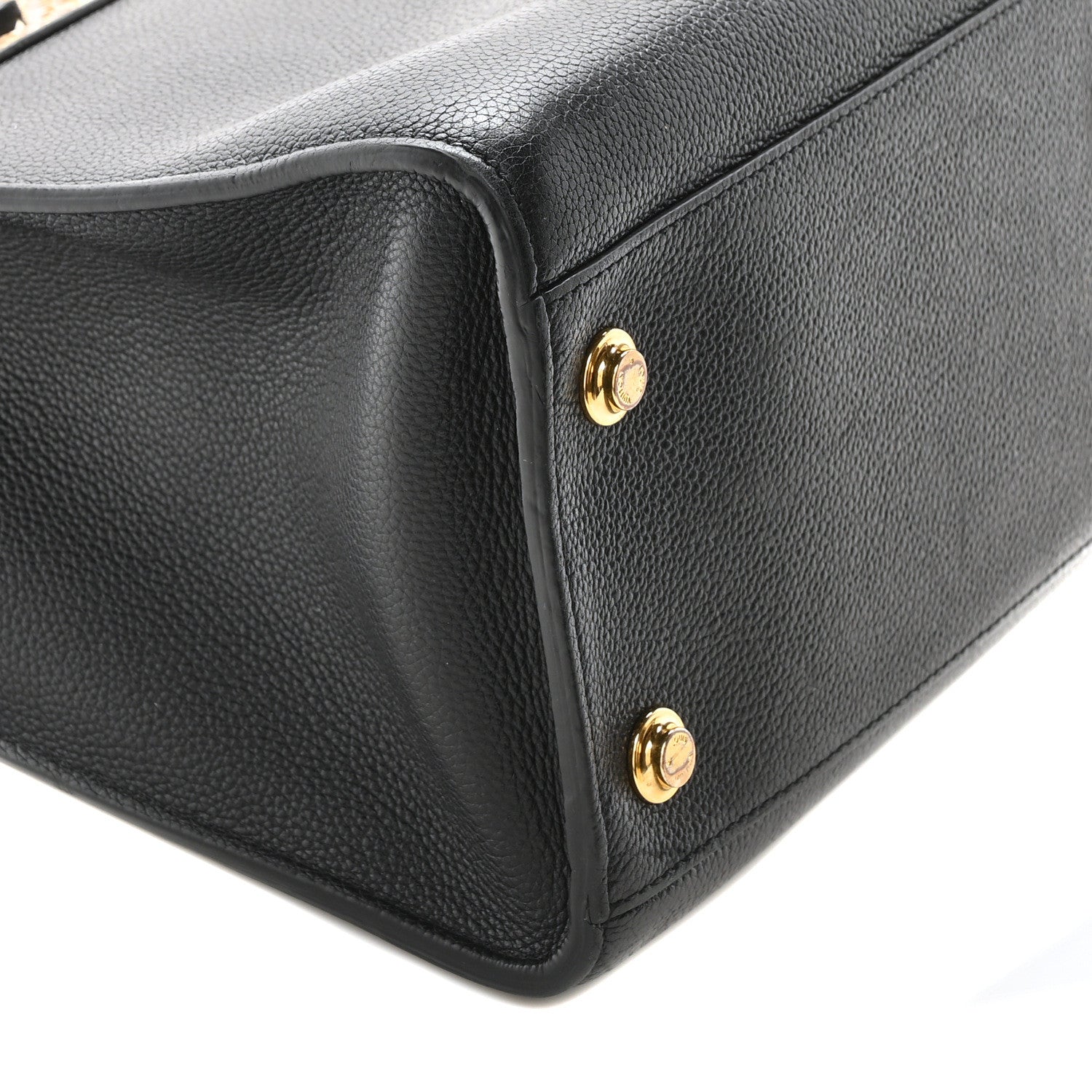 Louis Vuitton Taurillon Python City Steamer MM Black 8 of 9