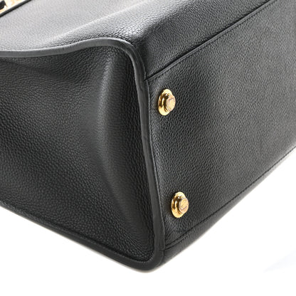 Louis Vuitton Taurillon Python City Steamer MM Black 8 of 9