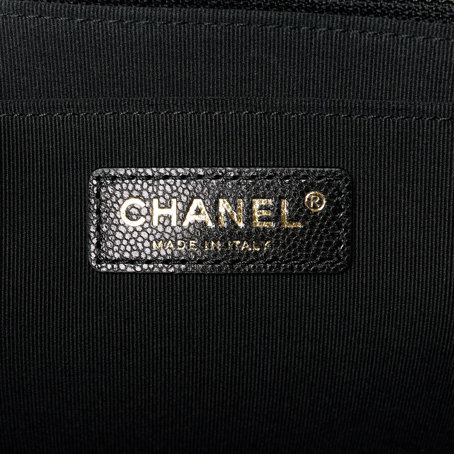 Caviar Quilted XXL Travel Flap Bag Black