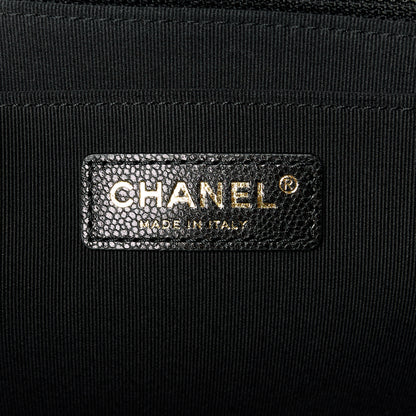 Chanel Caviar Quilted XXL Travel Flap Bag Black 6 of 11