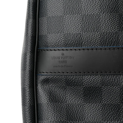 Louis Vuitton Damier Cobalt Keepall Bandouliere 55 6 of 15