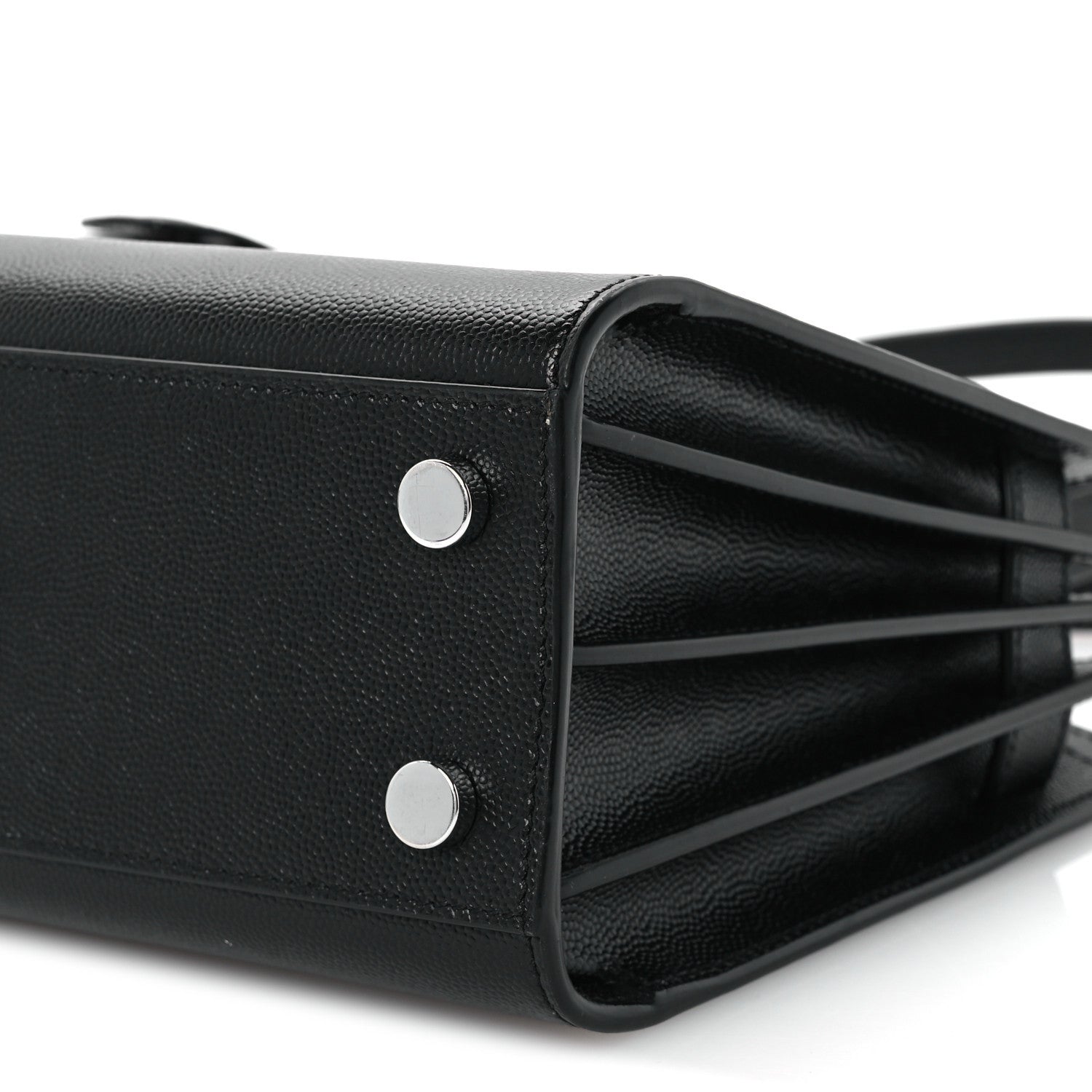 Saint Laurent Grain de Poudre Nano Sac De Jour Black 10 of 10