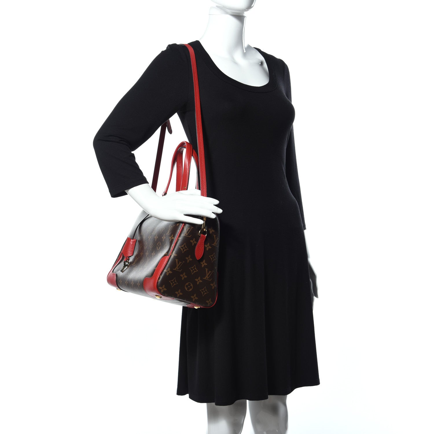 Louis Vuitton Monogram Retiro NM Cherry 2 of 13