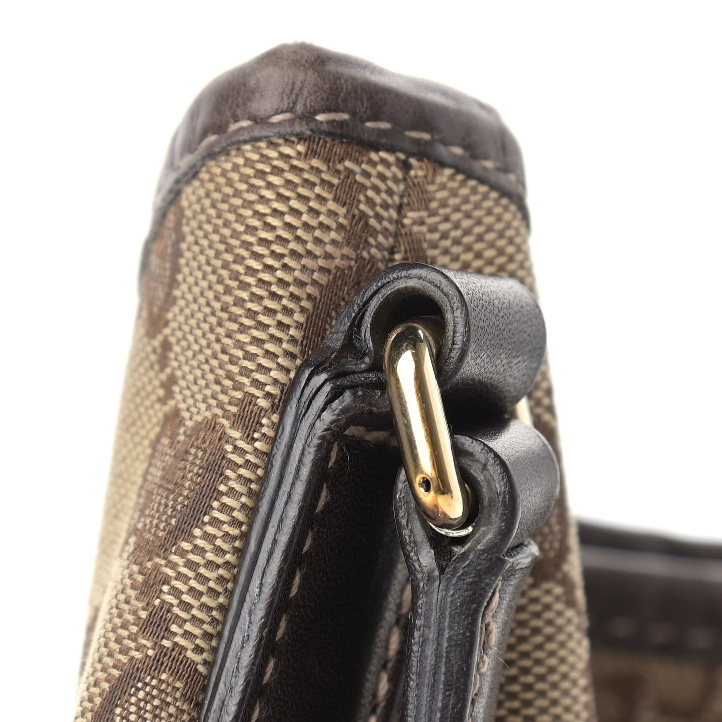 Monogram Medium New Britt Hobo Dark Brown