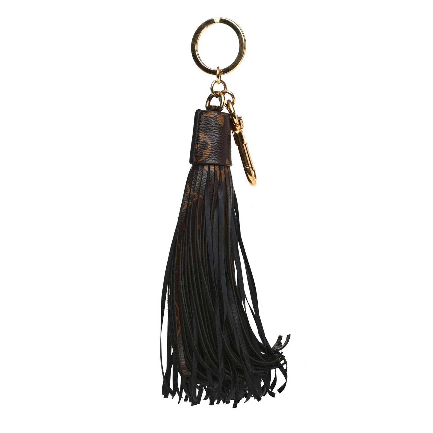 Monogram Tassel Bag Charm
