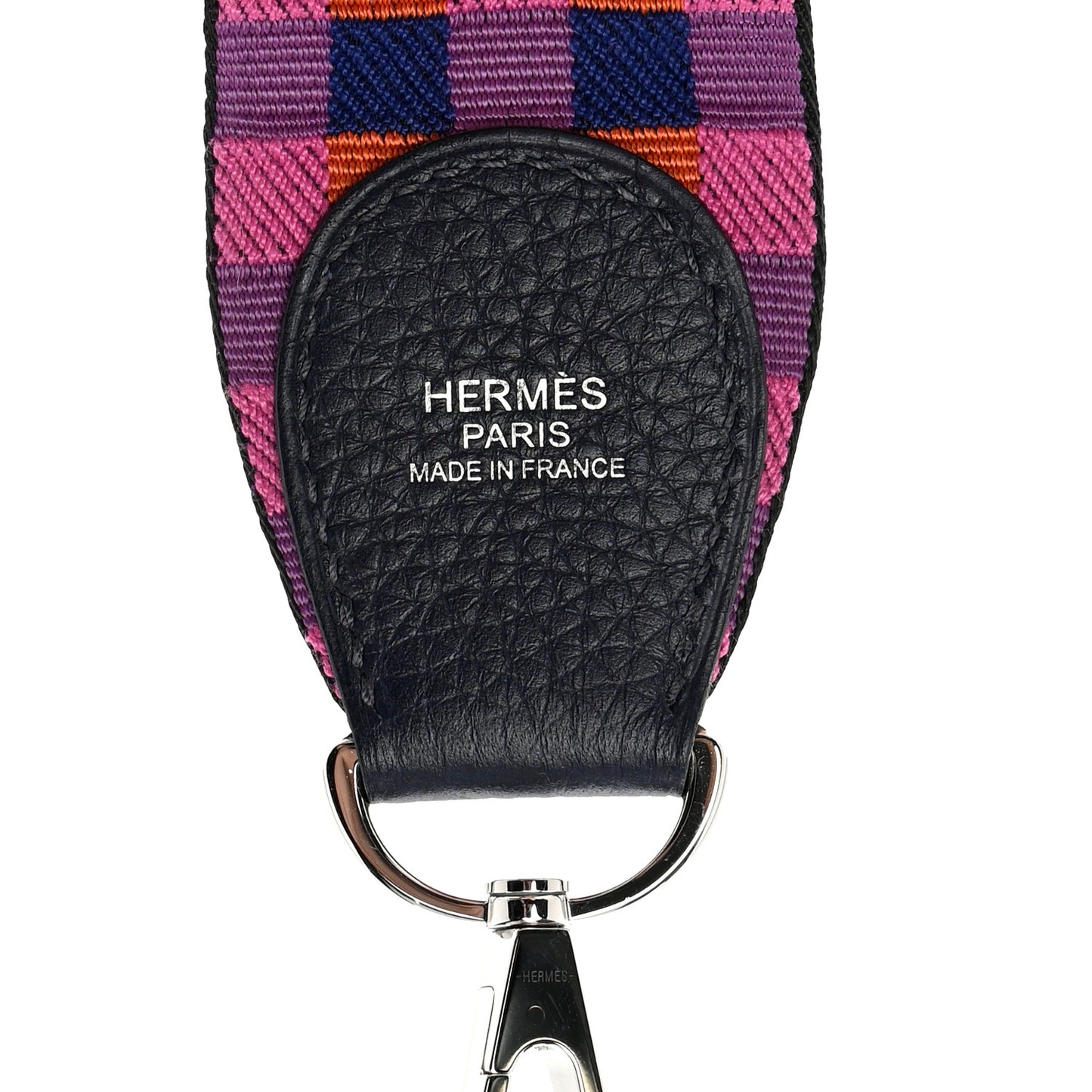Toile Swift 50mm Maxi Quadrille Shoulder Strap Saphir Anemone Capucine Black