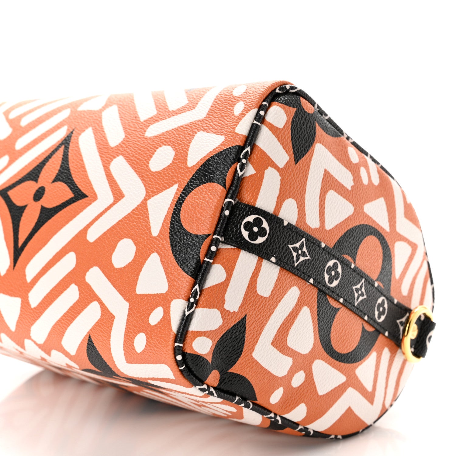 Louis Vuitton Monogram Giant Crafty Speedy Bandouliere 25 Creme Caramel 9 of 9